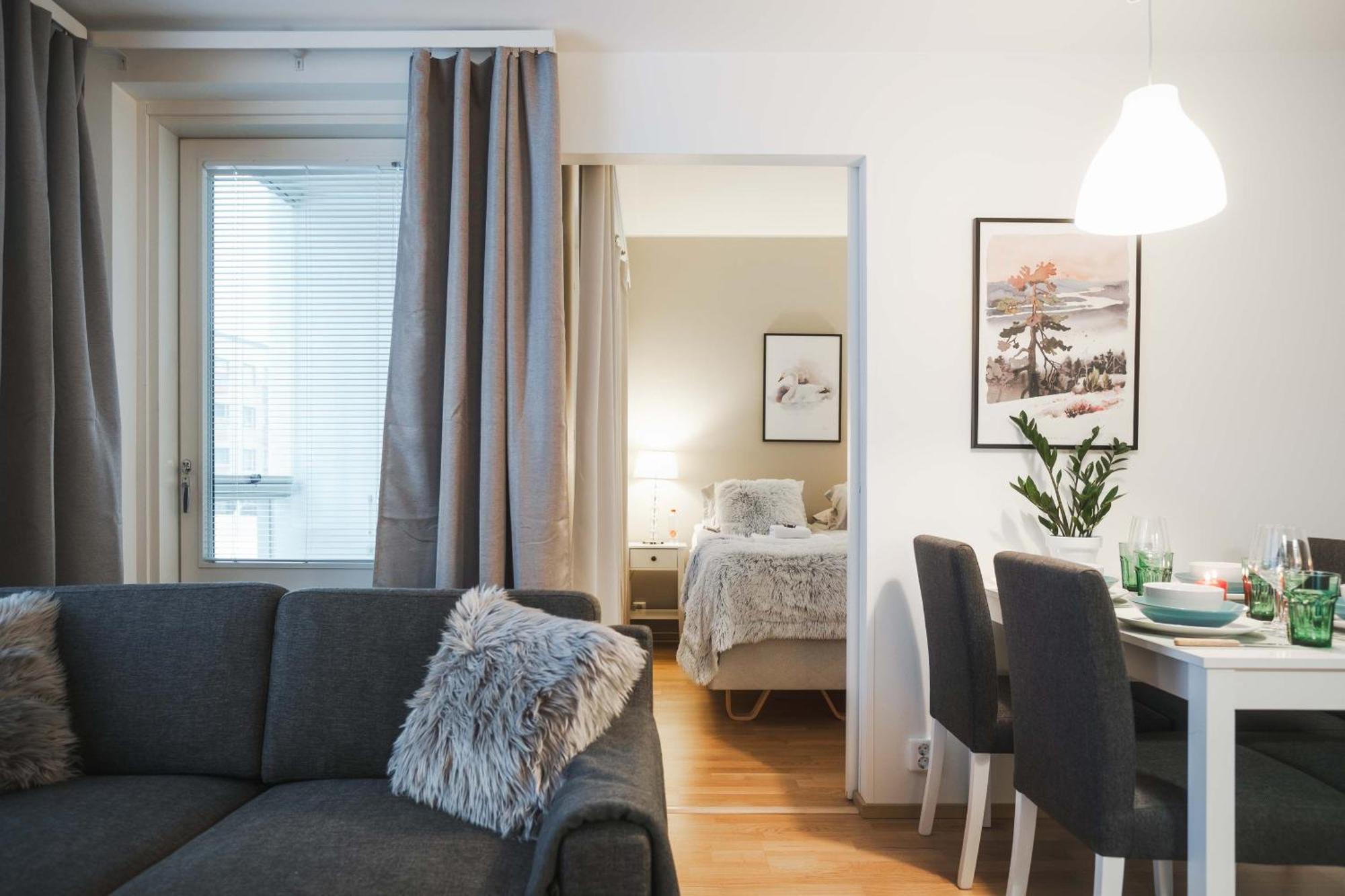 Cozy City Apartment With Sauna Rovaniemi Exterior photo