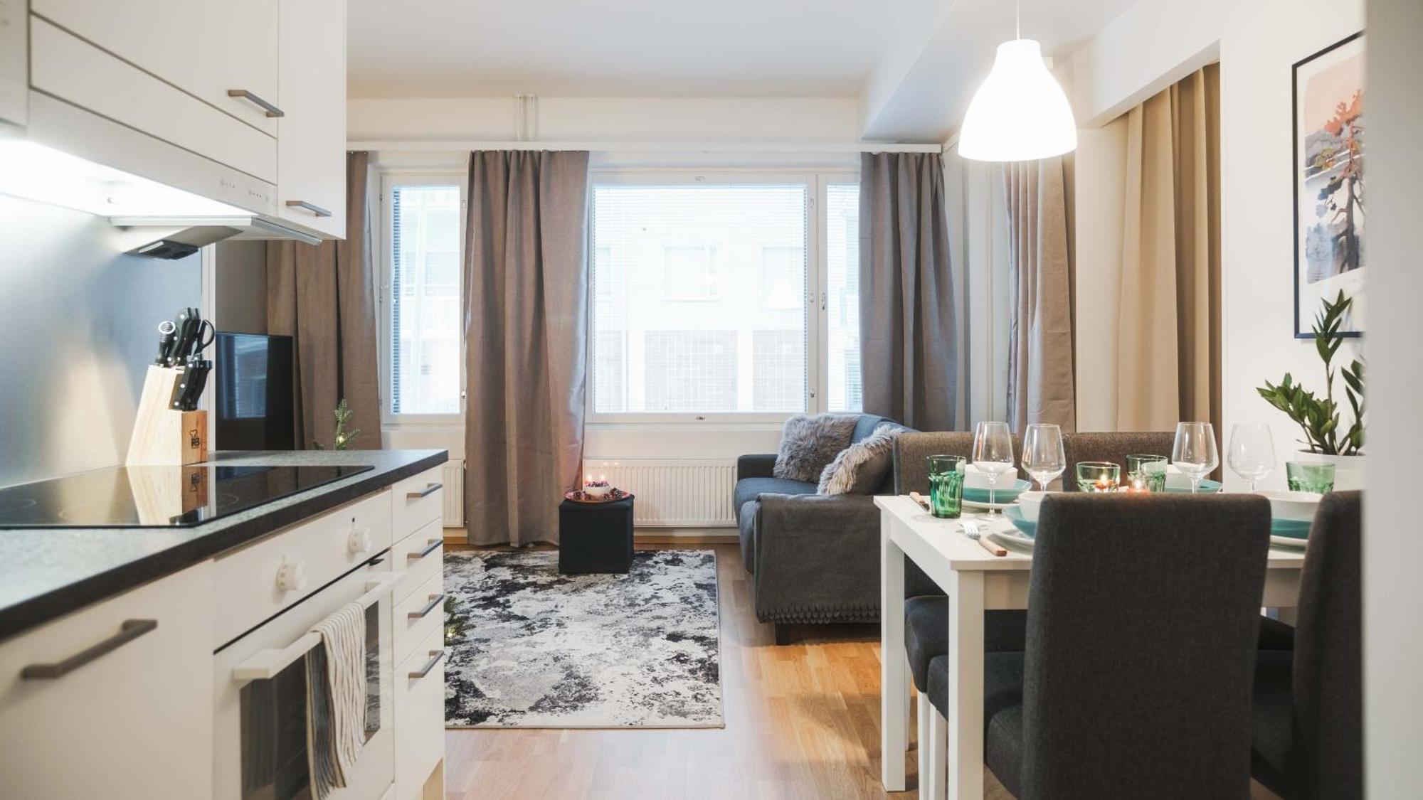 Cozy City Apartment With Sauna Rovaniemi Exterior photo