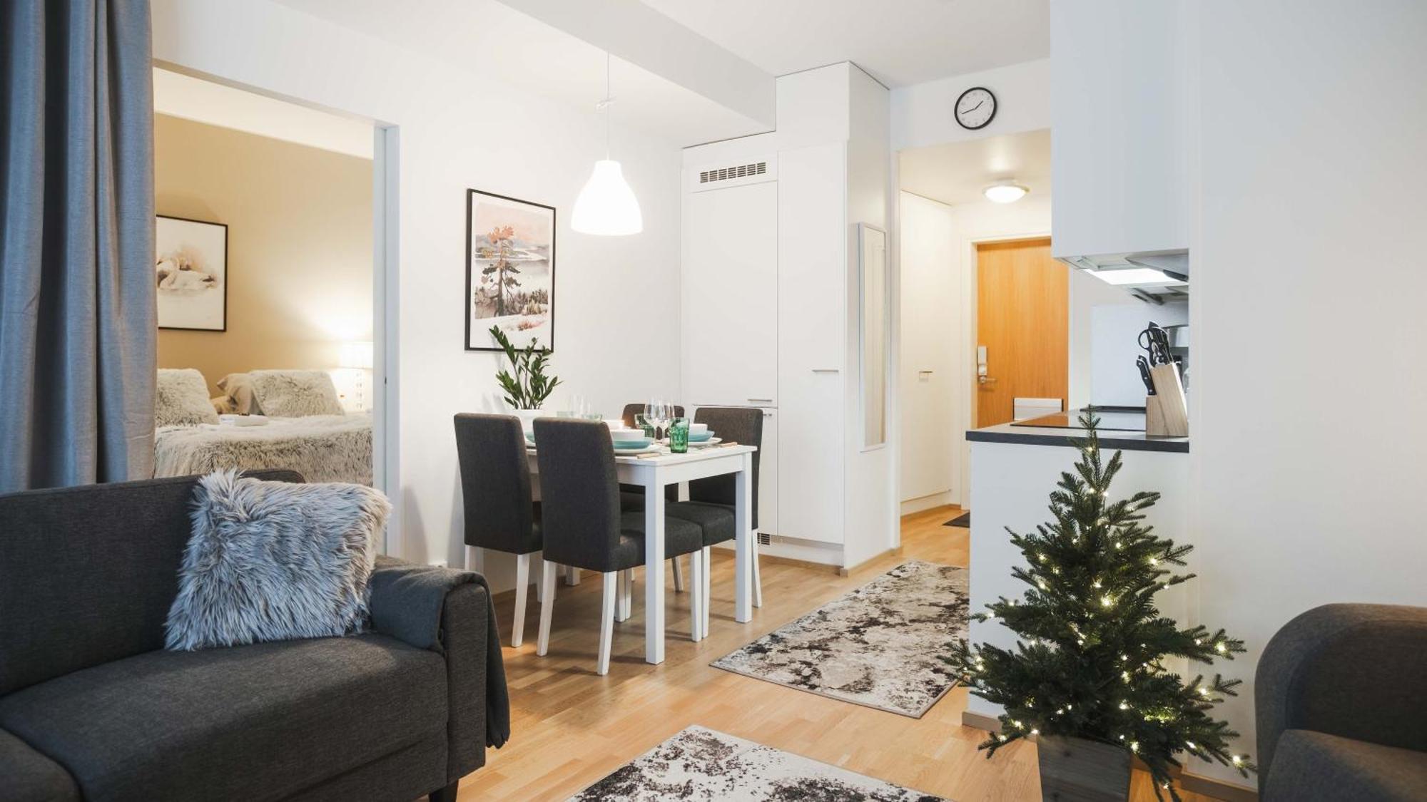 Cozy City Apartment With Sauna Rovaniemi Exterior photo